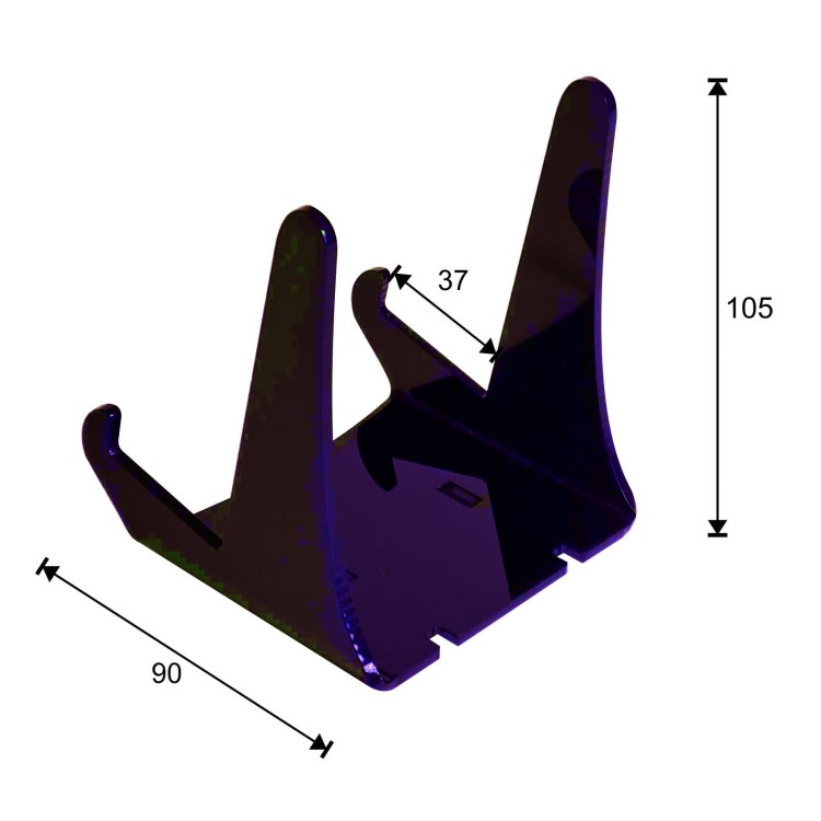 Universal Display Stand (37mm) – BLACK 2