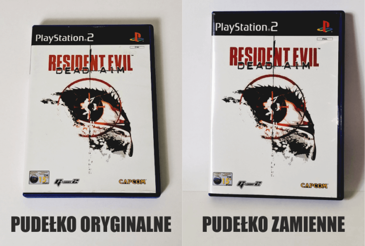Pudełko Zastępcze PlayStation 2 niebieskie 4.png
