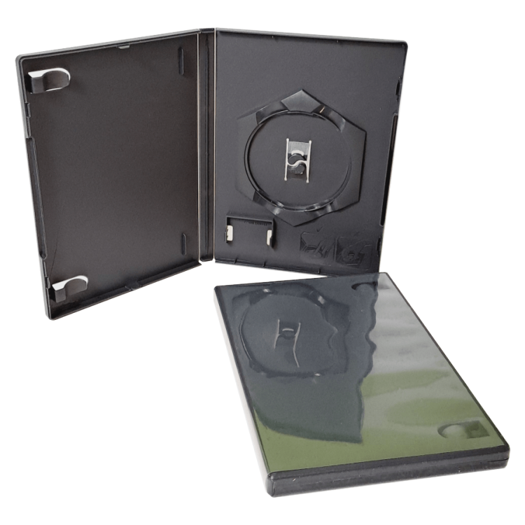 Replacement Case for Nintendo GameCube Games – Black 1