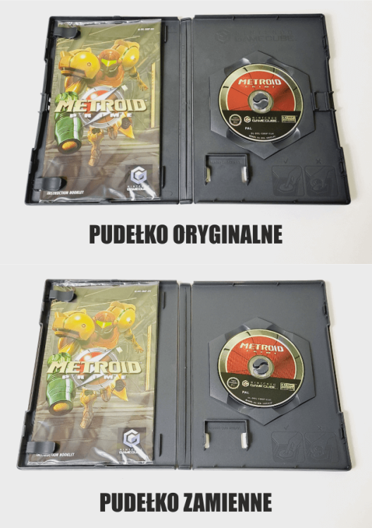 Replacement Case for Nintendo GameCube Games – Black 3
