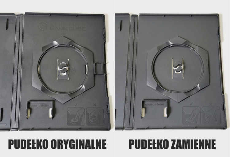 Replacement Case for Nintendo GameCube Games – Black 5