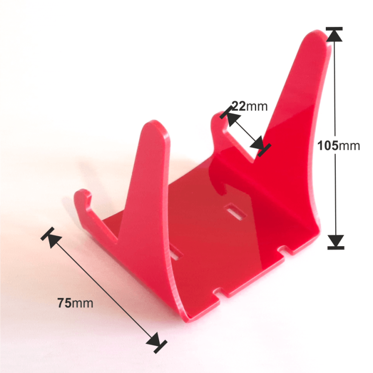 Universal Display Stand (22mm) – RED 2