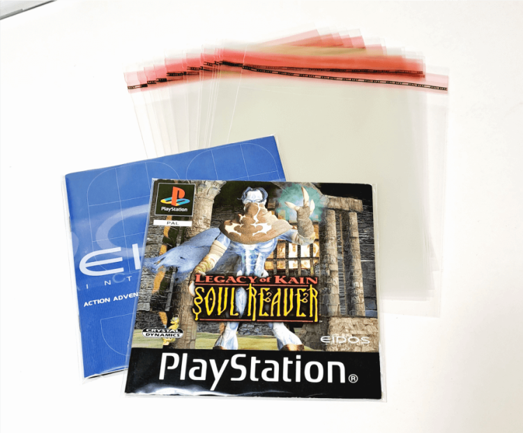 Protective Sleeves for PlayStation 1 Game Manuals (50 pcs) 7