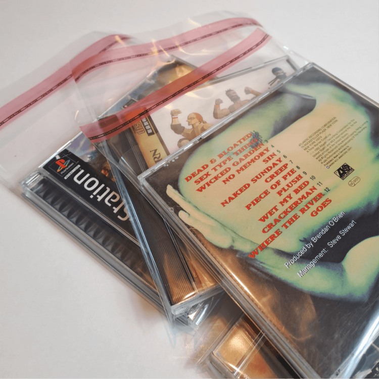 Protective Sleeves for CD Cases – 50 pcs (Music, PS1, Saturn, PC) 5