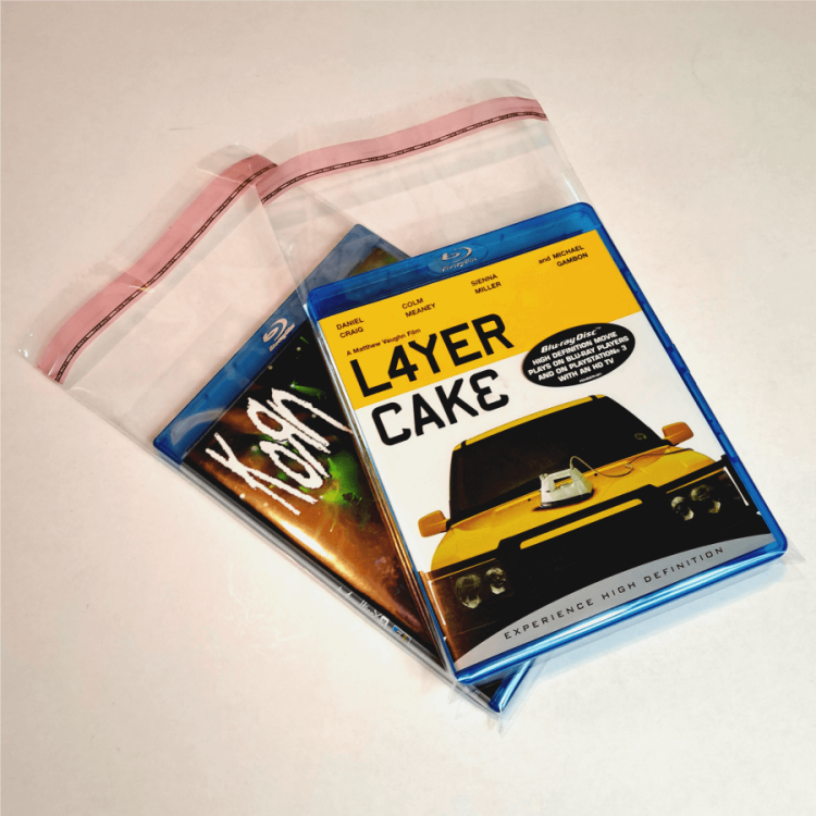 Protective Sleeves for Blu-ray Slim Cases 3