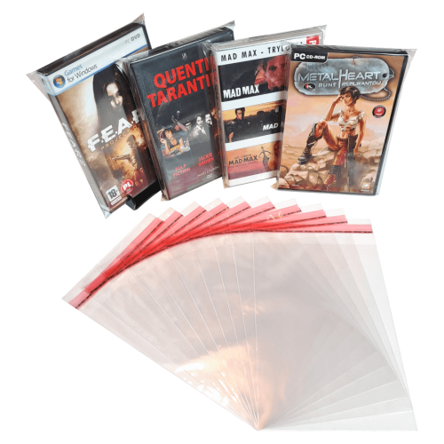 Protective Sleeves for FAT DVD Cases (PC Games, Movies) 1