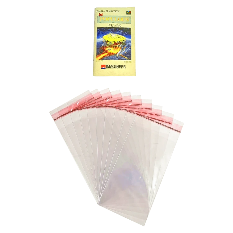 Woreczki Ochronne Super Famicom - Manual 1.png