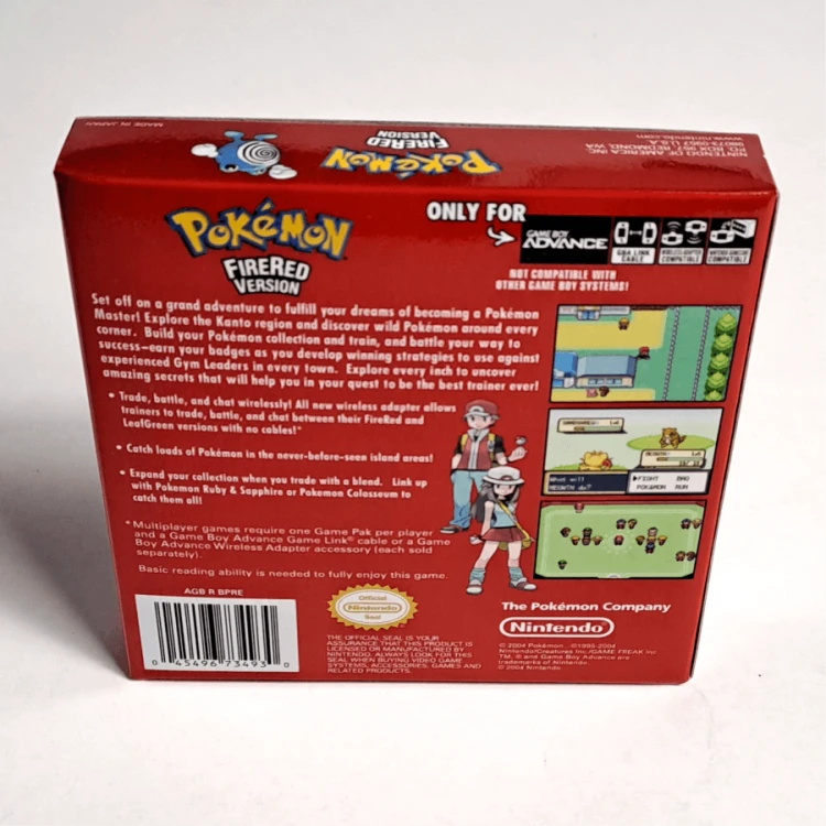 Repliki pudełek Pokemon FireRed - USA 2.png