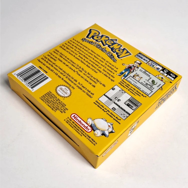 reprodukcja Pudełka Pokemon Yellow - USA 4.png