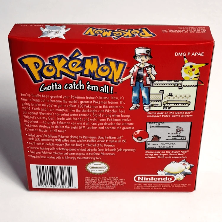 Reprodukcja Pudełka Pokemon Red - USA 2.png