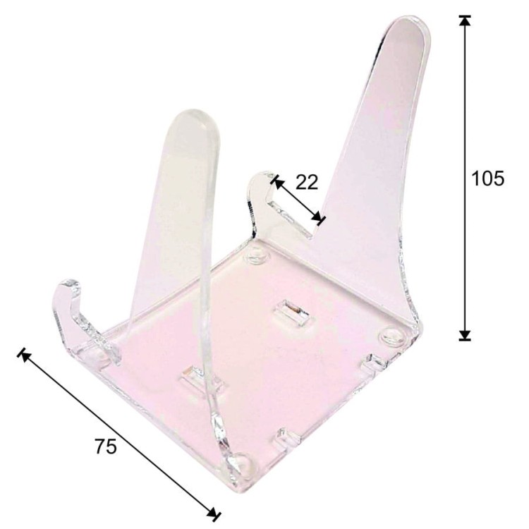 Universal Display Stand (22mm) – CLEAR 2