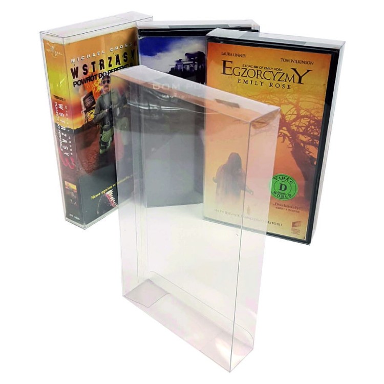 Protektor Pudełko ochronne na pudełko VHS