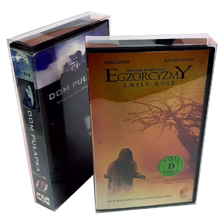 Protektor Pudełko ochronne na pudełko VHS